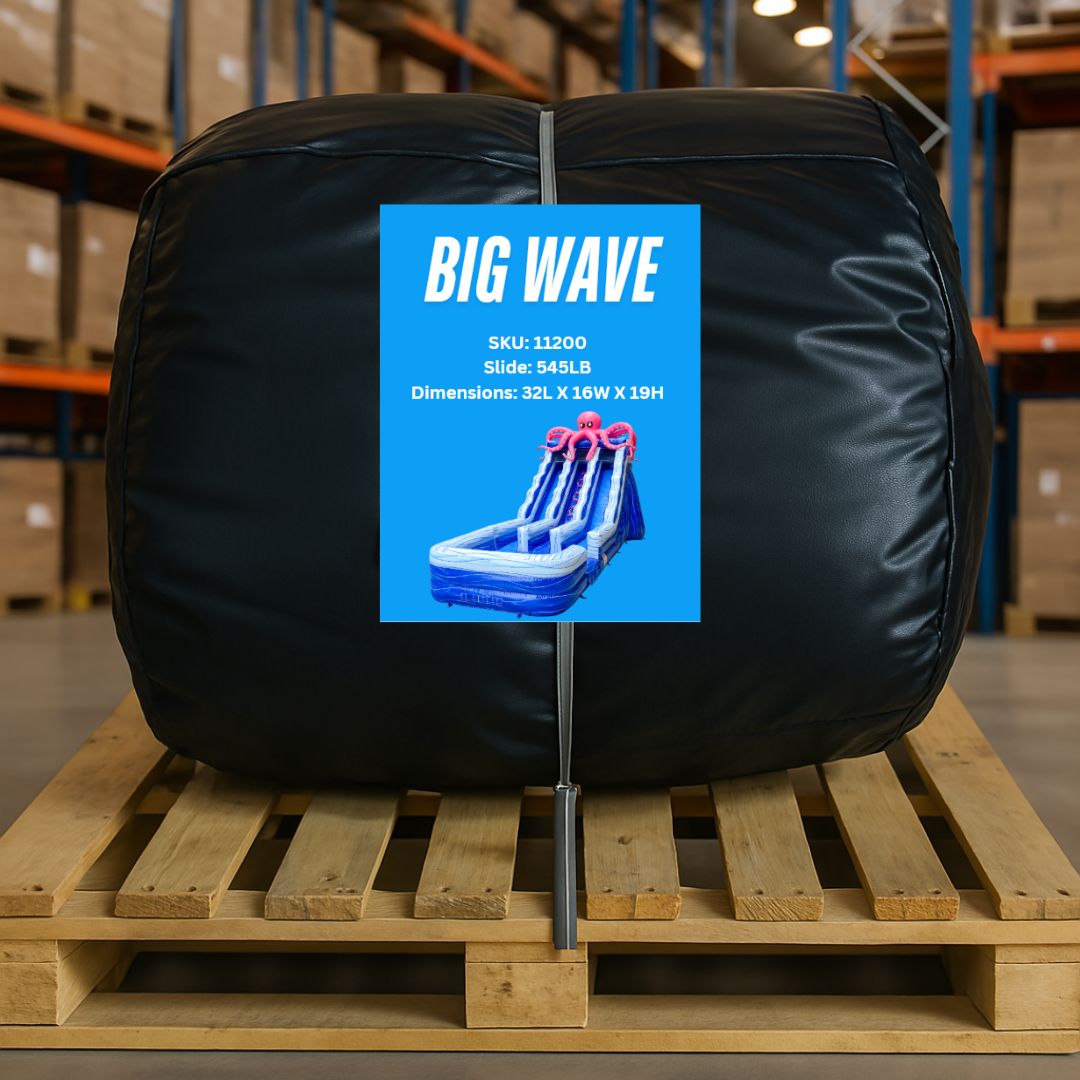 BIG WAVE - 19FT Octo Splash Supreme Featuring Detachable Pool - Pre Order Today!