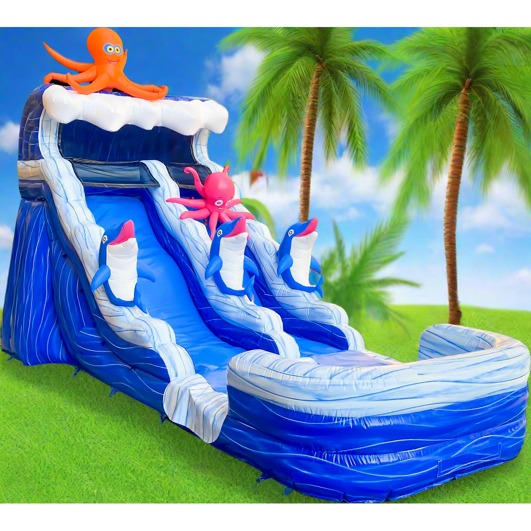 BIG WAVE - 22FT Ocean Adventure Detachable Slide