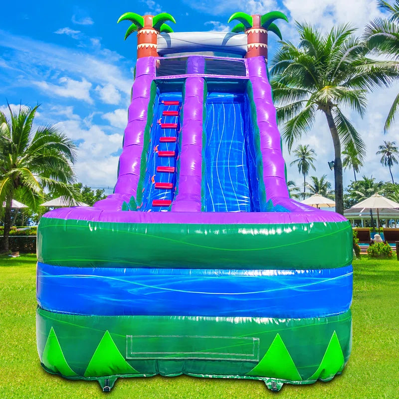 BIG WAVE - 16FT Jungle Rush Wet/Dry Water Slide - 11156