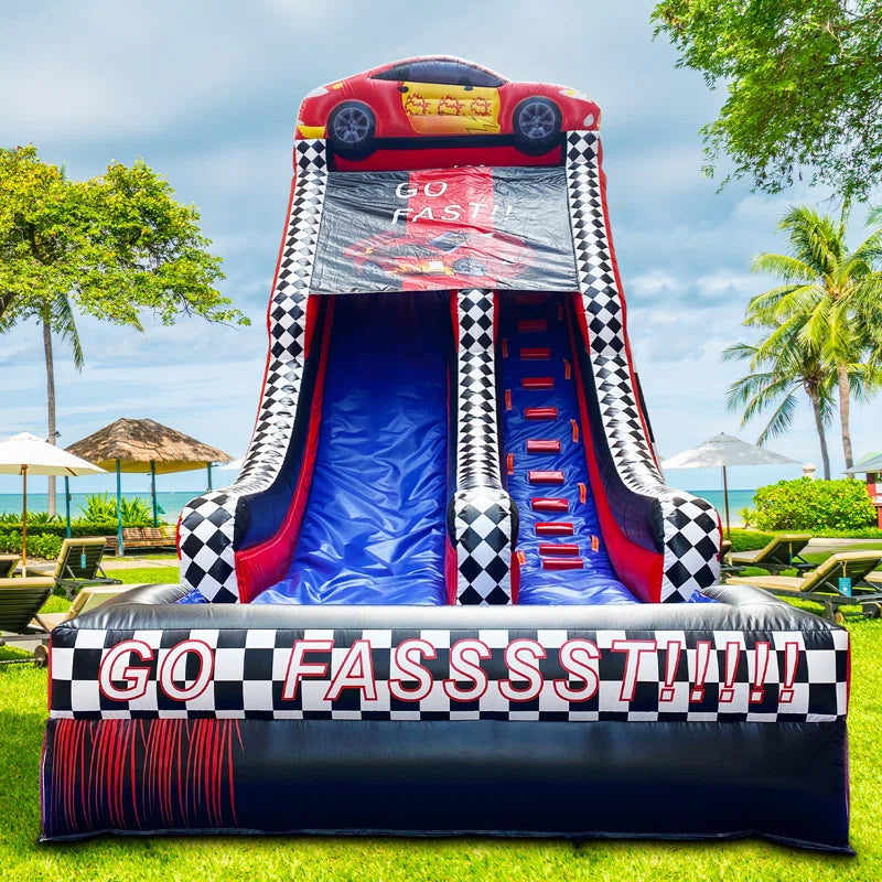 BIG WAVE - 19FT Supreme Speedway Splash Wet/Dry Water Slide
